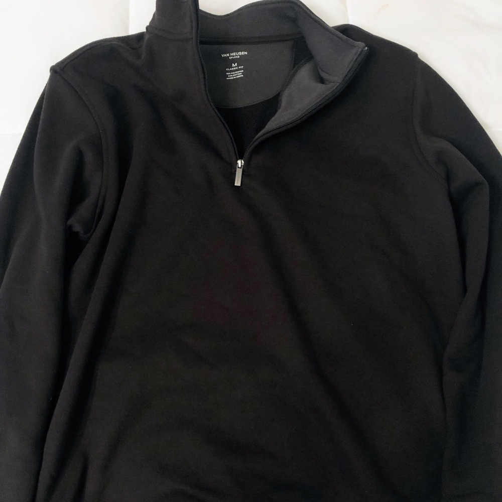 Van Heusen Flex Fleece Quarter Zip